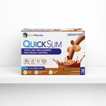 Коктейль Quick Slim Livesta  "Карамельний лате", 30 саше по 23 г 10771 фото