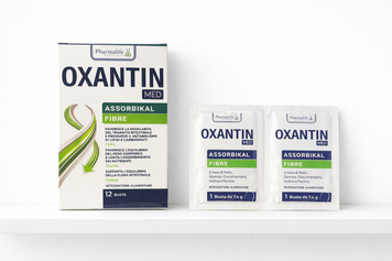 Диетическая добавка с клетчаткой для нормализации массы тела Oxantin "Абсорбция", 12 саше по 7,4 10688 фото