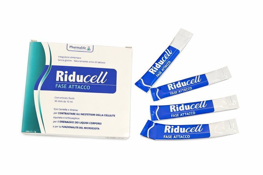 Диетическая добавка Livesta  для улучшения микроциркуляции Riducell &laquo;Фаза атаки&raquo;, 30 стиков по 10 мл 10327 фото