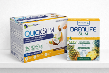 Набор для похудения Livesta коктейль Quick Slim + Драйн Drenlife Slim 82369 фото
