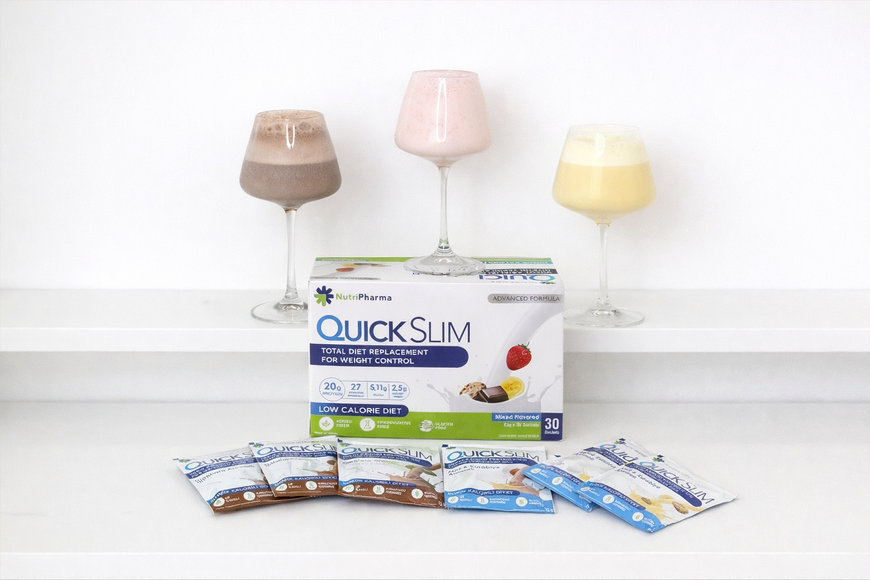 Коктейль Quick Slim Livesta  "Мікс смаків", 30 саше по 23 г 78522 фото