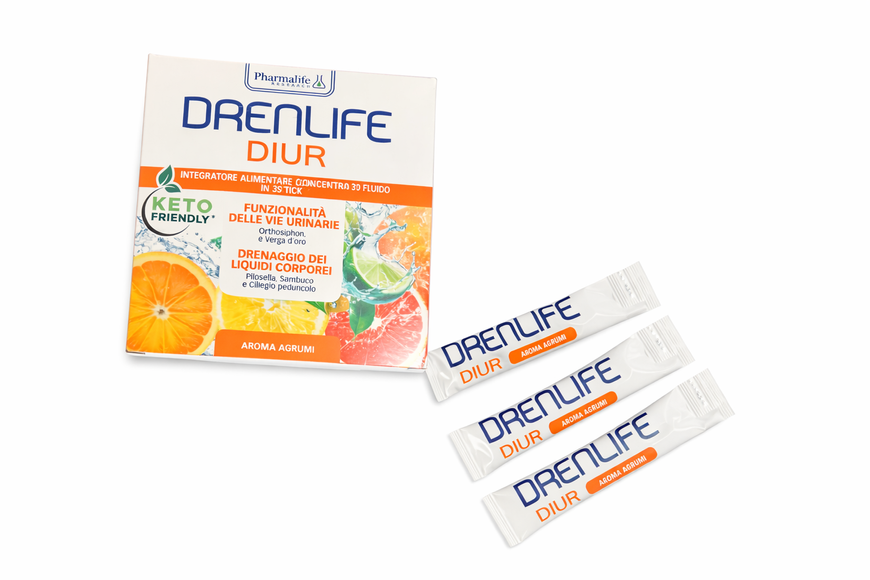 Drenlife Diur со вкусом цитрусов, Драйн Livesta  30 стиков по 10 мл 10775 фото