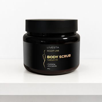 Антицеллюлитный скраб для тела Sculpt Line LIVESTA, 450 г 51515 фото