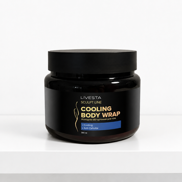 Антицеллюлитный крем для холодного обертывания Sculpt Line LIVESTA, 300 мл  955118 фото