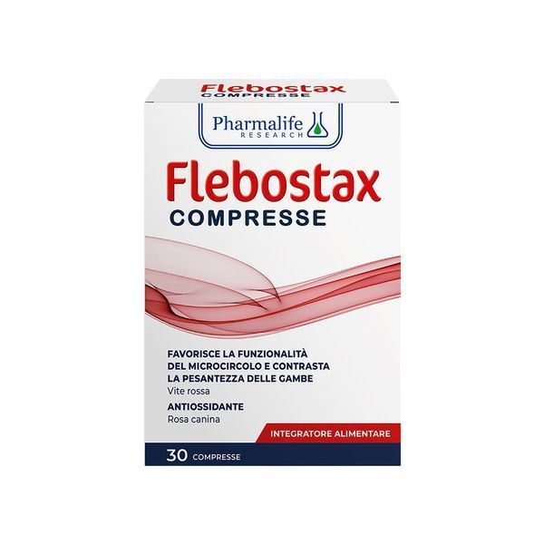 Диетическая добавка для улучшения венозного кровообращения LIVESTA Flebostax, 30 таблеток 10683 фото