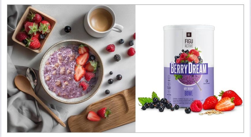 Коктейль Figuactive LR со вкусом Ягодный боул 9875255 фото